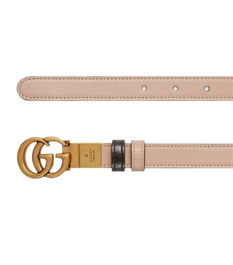 gucci 0375620515 belt|GG Marmont thin belt with crystals .